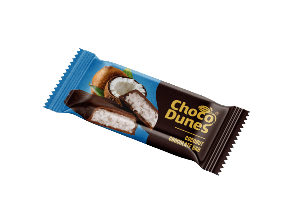Choco Dunes Coconut Chocolate Bar